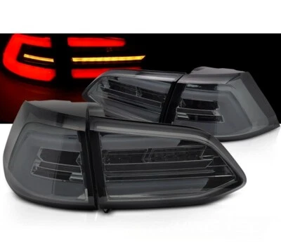 Fanali posteriori a led per vw golf 7 17-20 variant station wagon fumo indicatori di direzione dinamici - Immagine 1 di 4