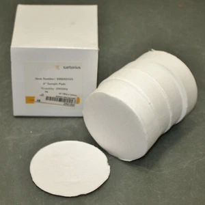 (200) Sartorius 4" Sample Pads 69MA0325, Glass Fiber Filter, Moisture Analyzer - Picture 1 of 4