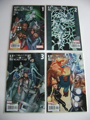 ULTIMATE SECRET #1 2 3 4 COMPLETE SET 1-4 MARVEL COMICS 2005 COMIC SETS VF/NM - Image 1 of 4