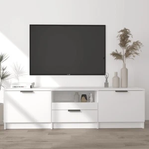 TV-Schrank Weiß 140x35x40 cm Holzwerkstoff - Bild 1 von 7