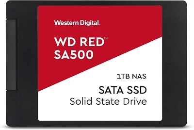 Western Digital  1 TB SA500 WD Red NAS SATA SSD  2,5" 24/7 environment - Image 1 of 4