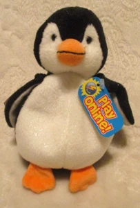 Collectible~Ty Beanie Babies~Penguin~Chill~2007~Original Tags~Unscratched Code - Imagen 1 de 12