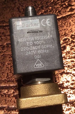 VILAR IMPORT SOLENOID Parker 3-way Solenoid Valve Lucifer 220-240 volts , 9 W, 50/60 hz