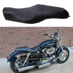 Driver&Rear Passenger Seat Two up for Harley Davidson Sportster XL1200 Iron 883 - Picture 1 of 10
