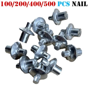 100/200/400/500PCS Aluminum Drive Rivets Blind Drive Rivet Expansion nail - Picture 1 of 9