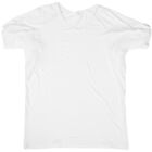 Breathable V-neck Short Sleeve Sweat-proof Undershirt for Men's Invisible Pad