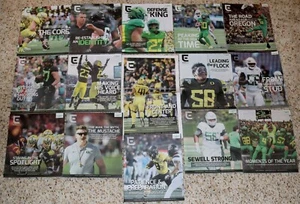 OREGON DUCKS FOOTBALL 2019 SEASON 15 GAMEDAY PROGRAM PENEI SEWELL JUSTIN HERBERT - Picture 1 of 10