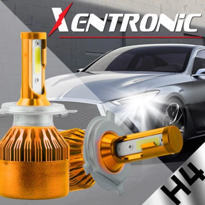 Kit faros LED HID XENTRONIC H4 9003 blanco para Mercedes-Benz S320 1994-1994 Foto 1 de 4
