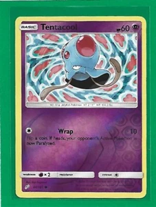 Pokémon TCG SM-Team Up Tentacool #60/181 Common Reverse Holo - Picture 1 of 2