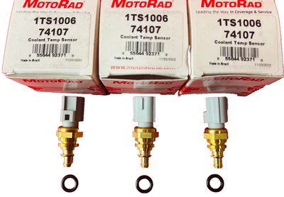 LOTE DE 3 sensores de temperatura de refrigerante moto 1TS1006 PARA FORD LAND ROVER MAZDA Foto 1 de 4