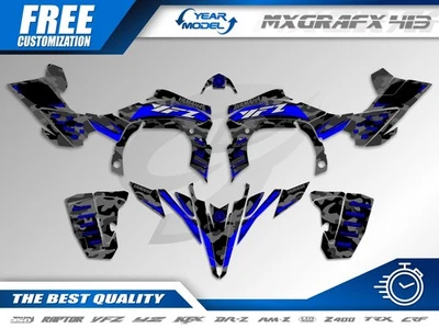 Graphics Kit for YAMAHA YFZ 450R 2009 2010 2011 2012-2013 graphics kit stickers - Image 1 of 4