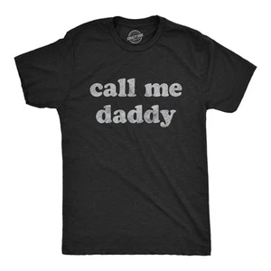 Camiseta Para Hombres Call Me Daddy Divertida Día del Padre Gráfica Novedad Camiseta - Imagen 1 de 7