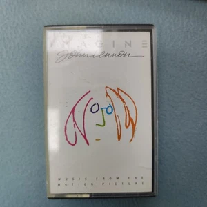 John Lennon Imagine --- DOUBLE AUDIO CASSETTE (1988) Original Soundtrack - Picture 1 of 6