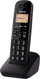 Panasonic KX‑TGB610EB Big Button DECT Cordless Phone – Call Blocker, Black - Picture 1 of 3