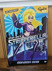 Vintage 2005 Stan Lee's Stripperella Season 1 DVD Pamela Anderson Uncensored Set - Foto 1 di 4