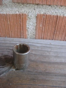Vintage 3/8" Antrieb x 1/2" Größe ** Craftsman *** Steckschlüssel - VV-44333 & 12 Pt USA - Bild 1 von 10