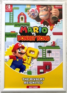 Póster promocional Mario Vs Donkey Kong RARO Switch 42cm x 59cm - Imagen 1 de 1