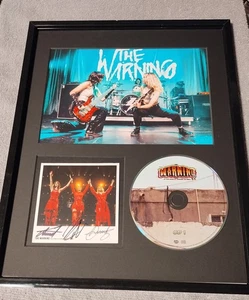 THE WARNING SIGNED EN VIVO DESDE EL AUDITORIO NACIONAL MX LIVE PHOTO FRAMED COA - Picture 1 of 1