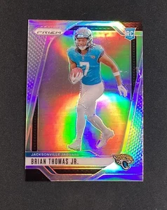 Panini Prizm Brian Thomas Jr. 2024 Rookie RC Silver Prizm #314 Jaguars - Imagen 1 de 3