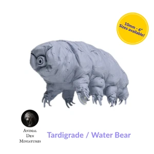 Tardigrade (orso d'acqua) modellino statuina oversize di Animal Den Miniatures - Foto 1 di 6