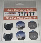 STICKEYZ Key Stickers Capital Building Liberty Bell Route 66 Style & Personality