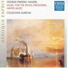 Handel Music For Royal Fireworks W Ater Music Audio Cd Collegium Aureum