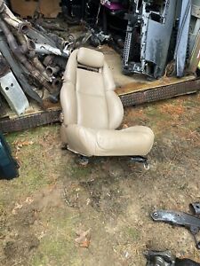 Z32 Nissan 300ZX Passenger Right Front Tan Leather Seat
