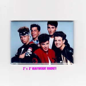 NEW KIDS ON THE BLOCK 2" x 3" MAGNET (80s 90s nkotb boy band poster ) - Picture 1 of 2