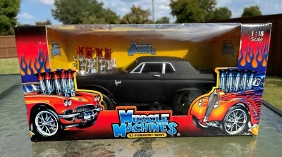 Muscle Machines '63 Plymouth Savoy Real Steel Braided Fuel Lines 1:18 Scale  - Image 1 of 4