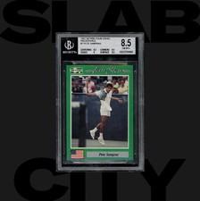 🎾 🐐 📈 Pete Sampras | 1991 Netpro Tour Stars | PROTOTYPE RC | BGS 8.5 📈 🐐 🎾