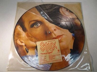  STYX PIECES OF EIGHT Limited Edition Picture Disc 1978 LP - Image 1 of 4