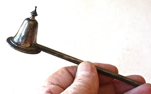 Vintage Sterling Silver Candle Extinguisher Snuffer 9 3/4" Frank M. Whiting - Picture 1 of 10