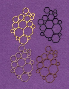 HoneyComb # 2 Biene Stanzformen Sammelalbum Karten - Bild 1 von 1