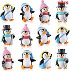 Cake Topper Penguin Figures Collection Cake Decoration Penguin Characters Toys