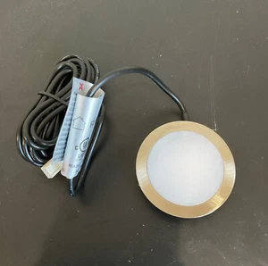 Hafele LED Puck Light 24V Stainless Steel Round 833.75.160 @20 - Picture 1 of 8