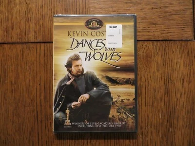 Dances With Wolves - Kevin Costner, Mary McDonnell - 1991 MGM DVD BRAND NEW!!! - Image 1 of 2