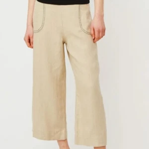 BNWT Morrison Marilyn Linen Culottes Natural Size 4/ XL/ 14 RRP $249 - Picture 1 of 8