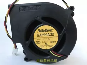 Nidec GAMMA30 A34124-58 9733 DC12V 0.65A 3-Pin Turbo Blower Cooling Fan - Picture 1 of 4
