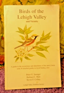 BIRDS OF THE LEHIGH VALLEY AND VICINITY PB AUDUBON SOCIETY FREE SHIPPING - Picture 1 of 1