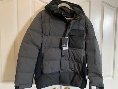 Andrew Marc New York Mens Down Jacket Size M NWT Gray Color MSRP $395 - Image 1 of 4