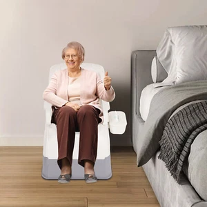 Bedside Commode Chair Portable Toilet Suit For Elderly Pregnant Women Disabled - Picture 1 of 16
