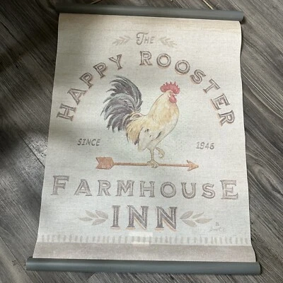 Impresión de arte de pared en lienzo de gallo, decoración del hogar de gallo Foto 1 de 4