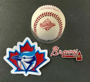 Rawlings 1992 WORLD SERIES OFFICIAL MLB BASEBALL - Blue Jays vs Braves - Picture 1 of 8
