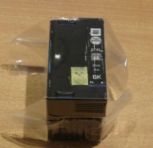 GENUINE EPSON 27XL Black cartridge ORIGINAL T2711 ALARM CLOCK vacuum sealed ink - Picture 1 of 3