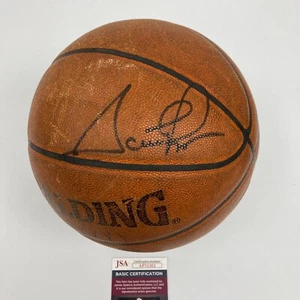 Scottie Pippen Signed Spalding NBA Game Used Chicago Bulls Basketball JSA COA - Picture 1 of 9