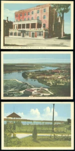 3 POSTCARDS - DRUMMONDVILLE, QUE - Picture 1 of 1