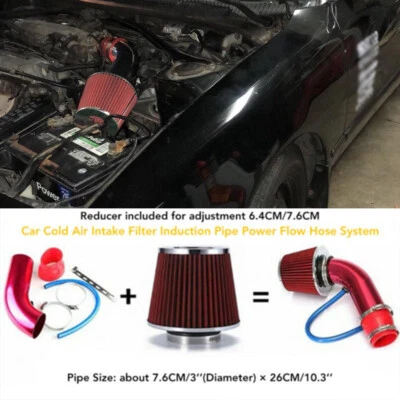 Filtro de admisión de aire frío para Toyota Celica tubo de inducción sistema de manguera de flujo de energía Foto 1 de 4