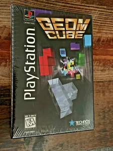 Geom Cube Sony PlayStation 1 PS1 FACTORY SEALED Longbox Vintage Collectable  - Picture 1 of 24
