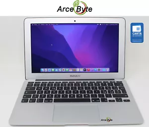 APPLE MACBOOK AIR 11" 2015 CORE i5 1,6 GHz SSD 256 GB RAM 8 GB MACOS MONTEREY - Foto 1 di 20