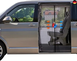 ZATOOTO Moskitonetz Magnetisch Kompatibel VW T5 T6 für Schiebetür, F - Bild 1 von 7